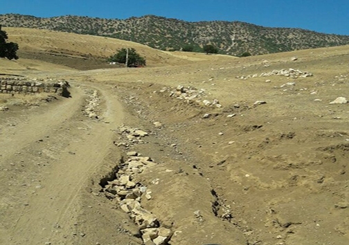 راه های روستایی ناهموار در استان لرستان