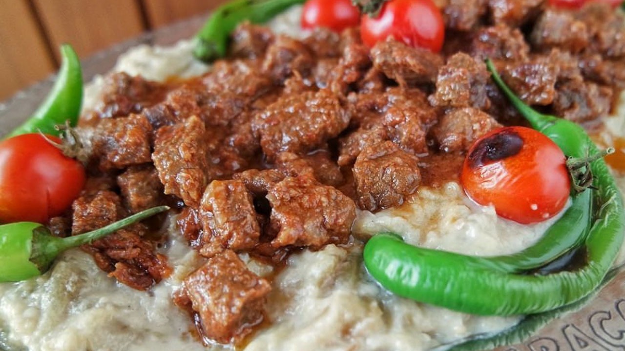 خوراک هونکار بیندی + طرز تهیه