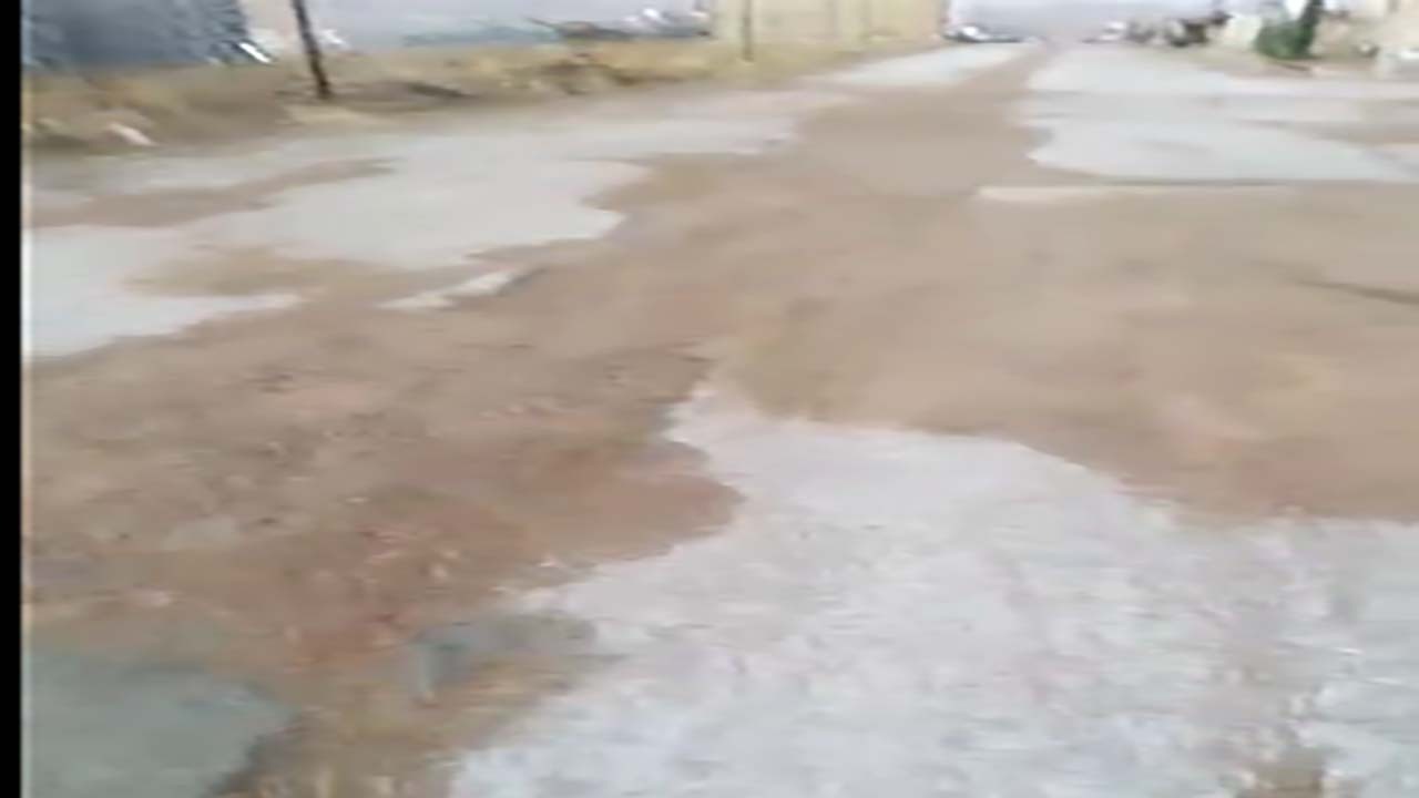گلایه از وضع نامناسب معابر در شهر جدید صدرا + فیلم