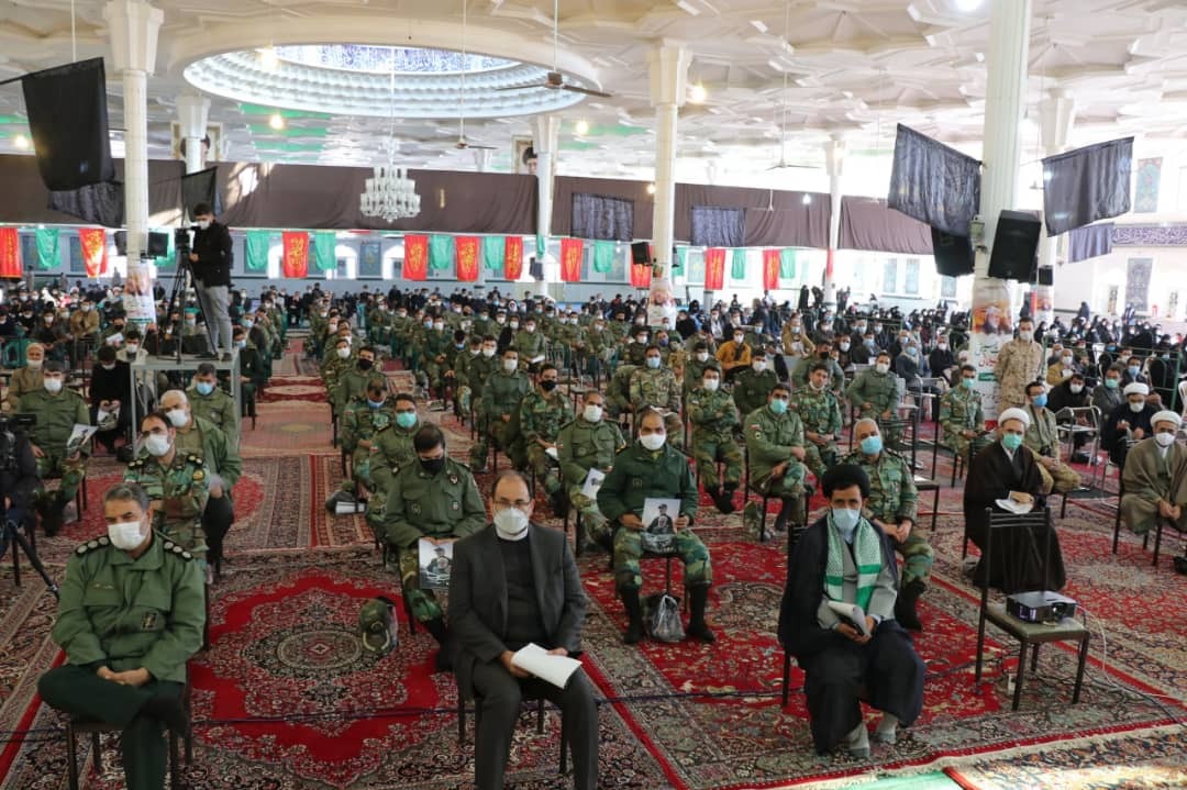 گزارش تصویری از برگزاری مراسم سالگرد شهادت سردار قاسم سلیمانی در تربت جام