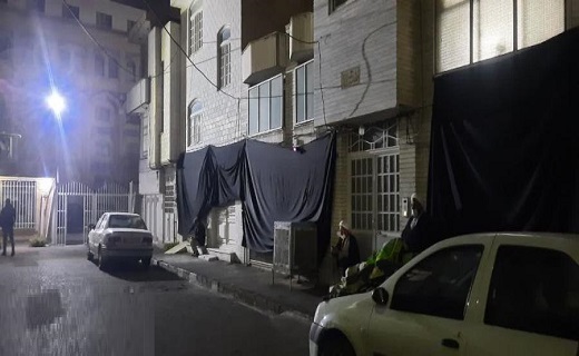 سیاه&zwnj;پوش منزل علامه مصباح یزدی در قم +تصاویر