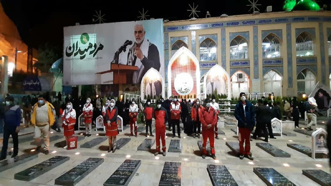 امدادرسانی به ۲۱ نفر در اولین سالگرد شهادت حاج قاسم سلیمانی