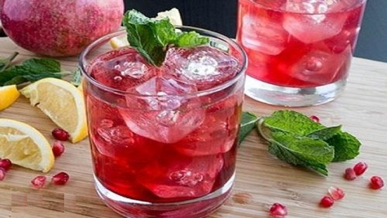 طرز تهیه کوکتل انار و گریپ فروت