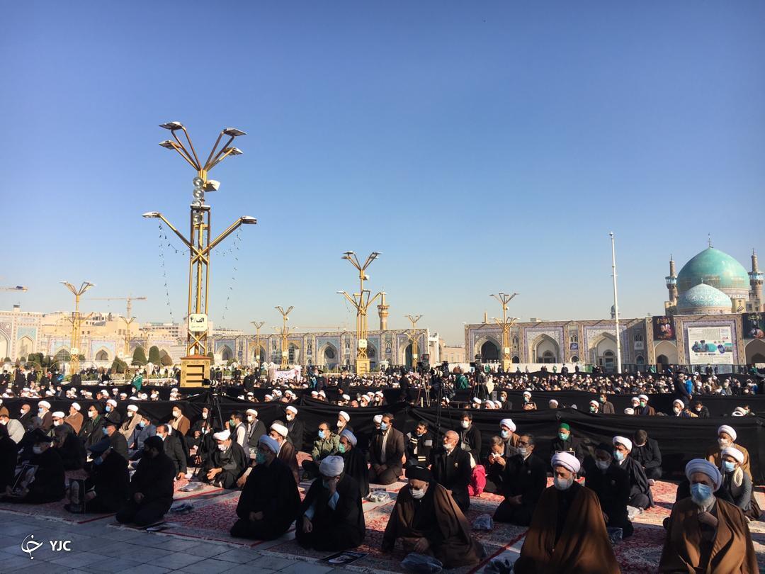 تصاویر مراسم وداع با پیکر آیت الله مصباح یزدی در مشهد تصاویر مراسم وداع با پیکر آیت الله مصباح یزدی در مشهد