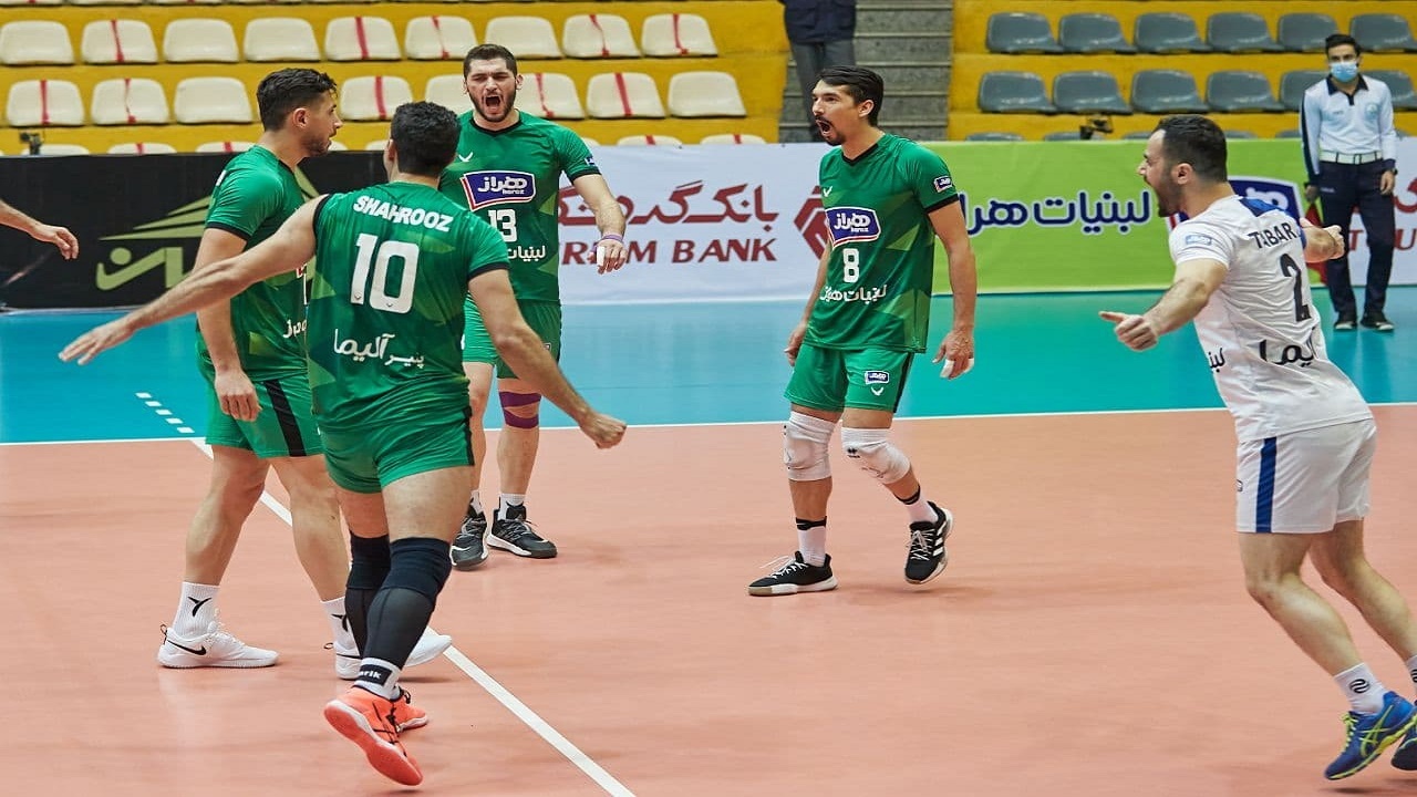 جدال نمایندگان مازندران در لیگ برتر والیبال