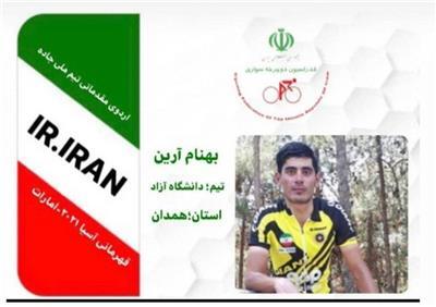 دعوت دوچرخه سوار نهاوندی به اردوی تیم ملی