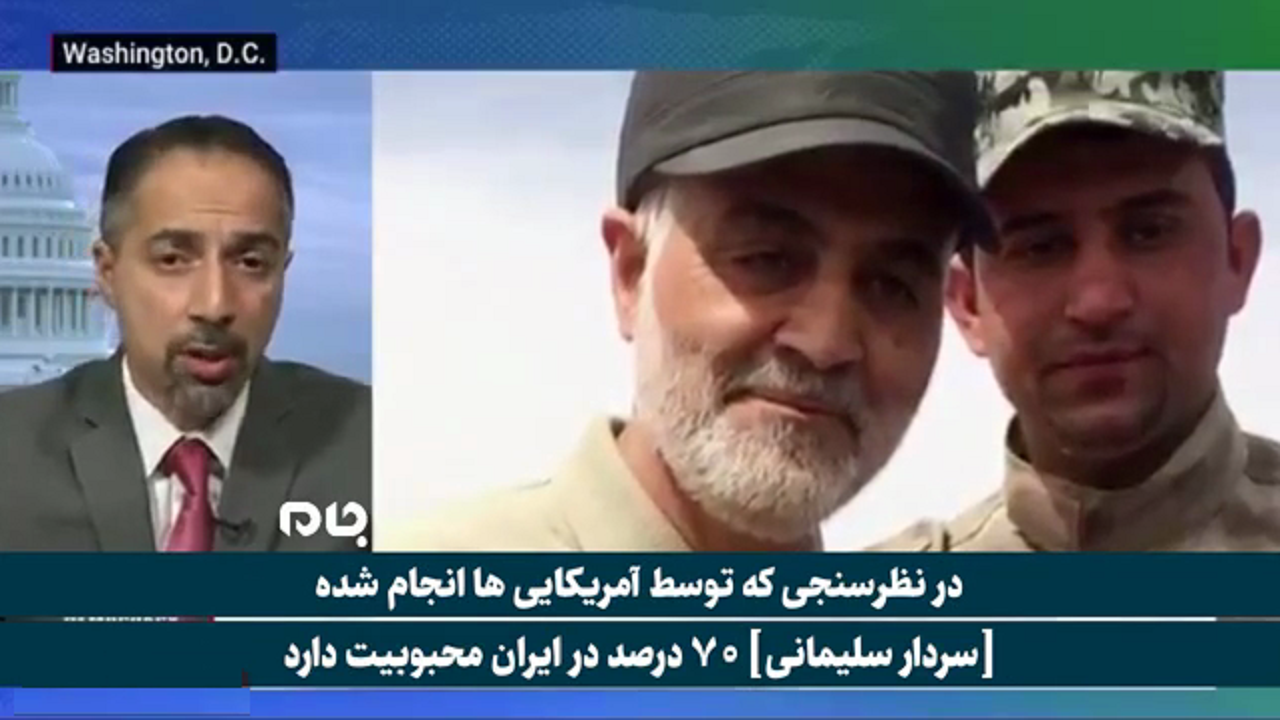 راز محبوبیت سردار سلیمانی در ایران به خاطر نقش او در شکست داعش است