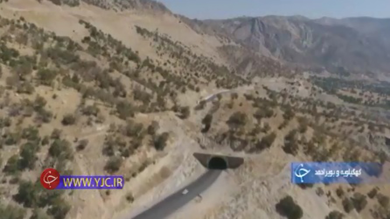 بزرگترین جاده کوهستانی جنوب کشور در آستانه بهره‌برداری+فیلم