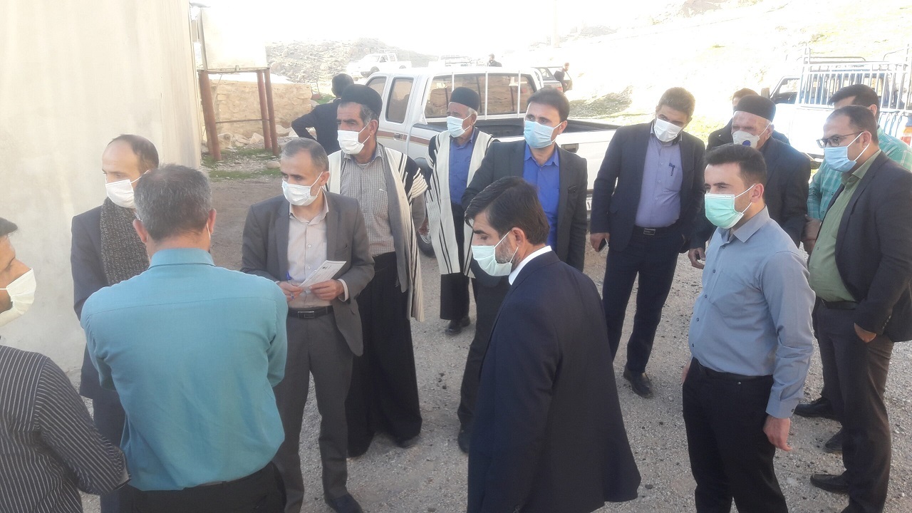 بازدید فرماندار اندیکا از روستا‌های بخش مرکزی شهرستان