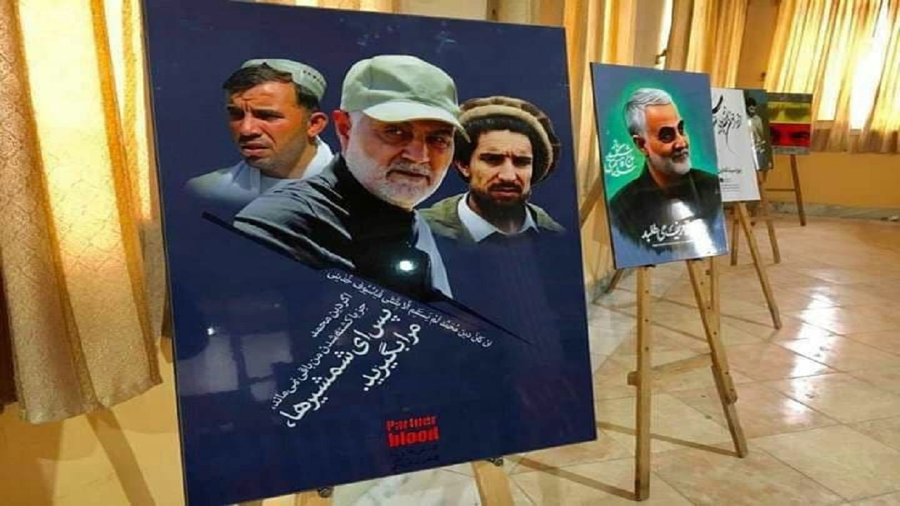 برگزاری نمایشگاه عکس سردار دلها در بلخ افغانستان + تصاویر