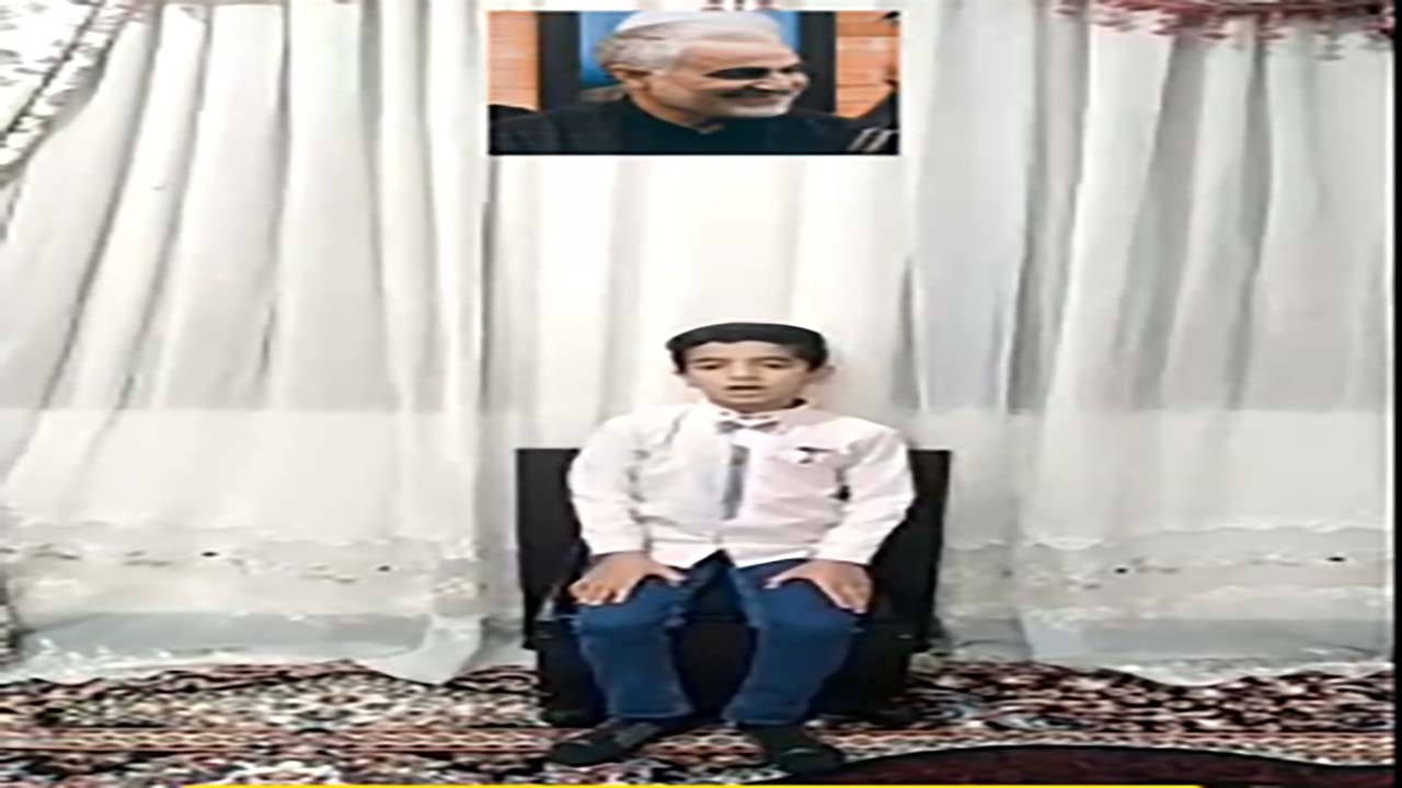 دکلمه زیبای پسر بچه مارگونی در وصف سردار سلیمانی + فیلم