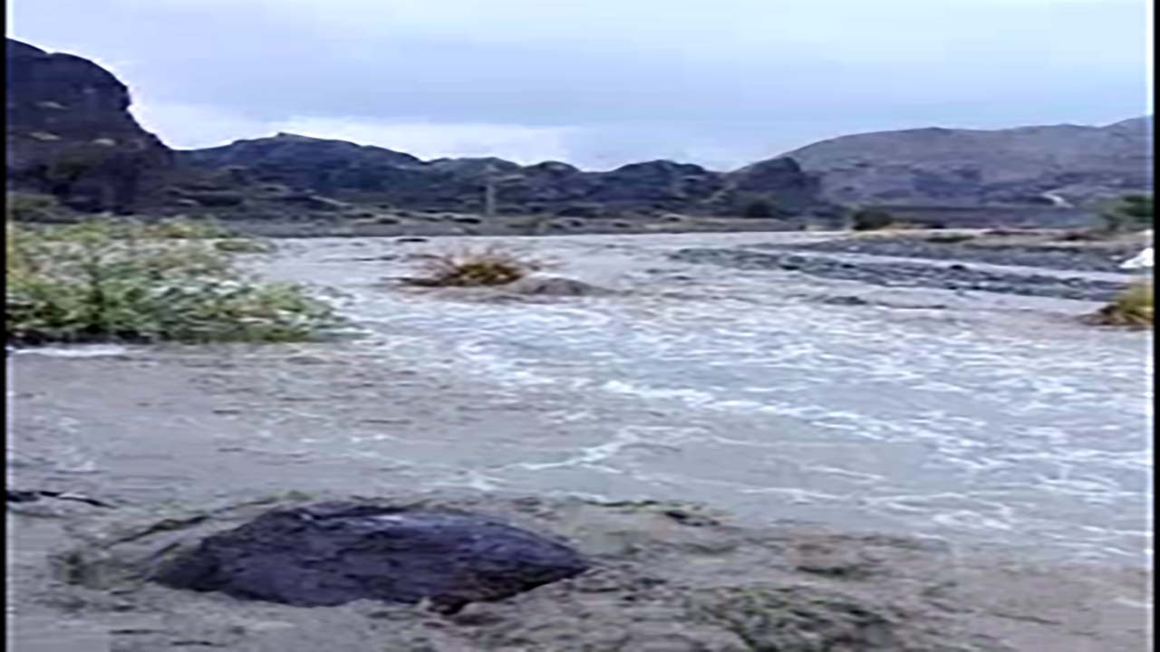 طغیان رودخانه در رودان + فیلم