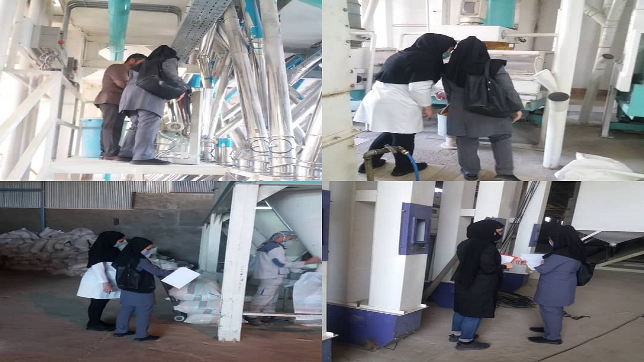 بازرسی از دو شرکت تولید و بسته بندی آرد و برنج