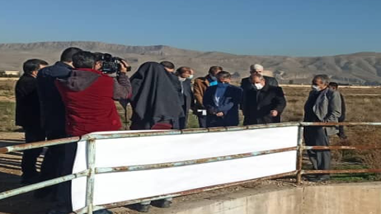 پیشرفت فیزیکی ۵۱ درصدی طرح انتقال آب از تصفیه خانه شیراز به دشت سروستان