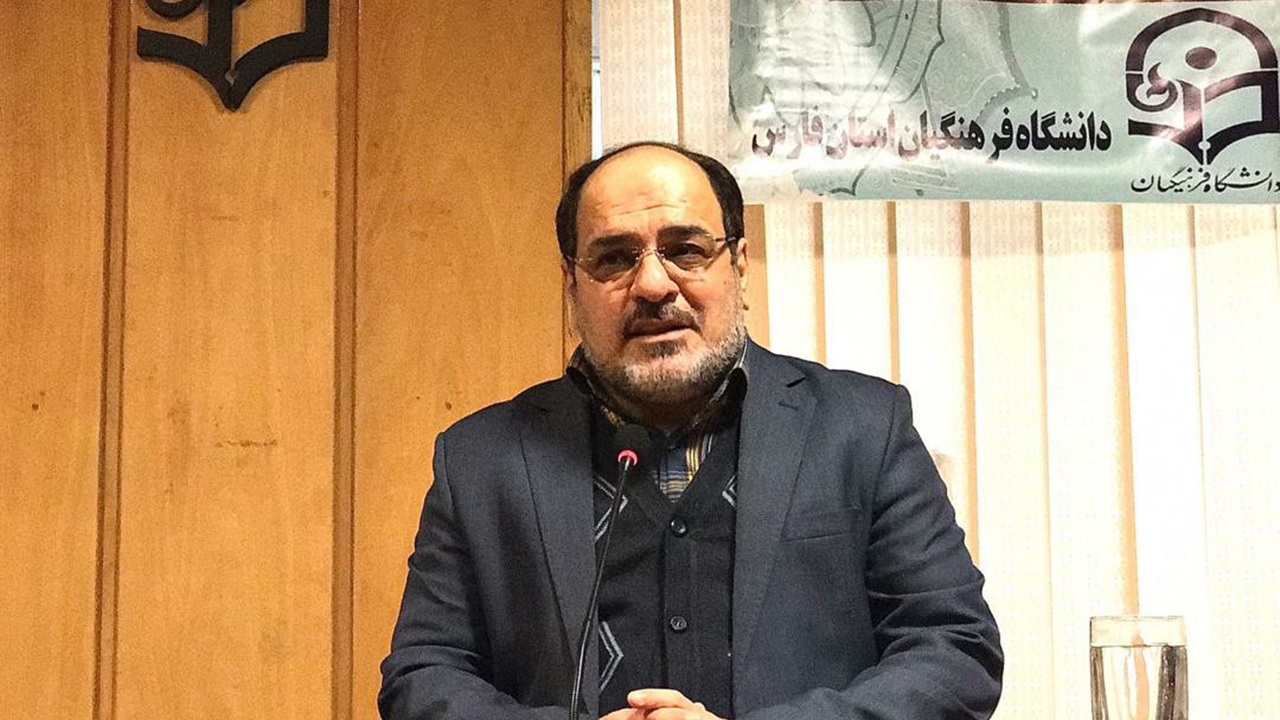 تکریم نخستین سالگرد شهادت سردار دل‌ها در دانشگاه فرهنگیان فارس