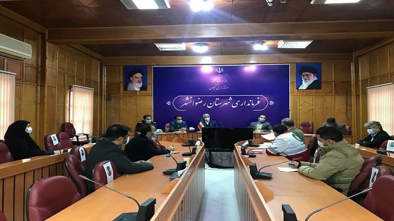وضعیت کرونا در رضوانشهر از زرد به نارنجی تغییر کرد
