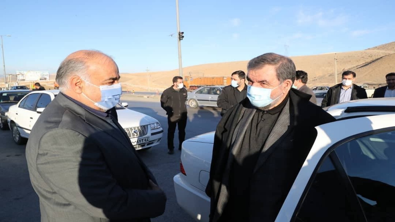دبیر مجمع تشخیص مصلحت نظام وارد کرمانشاه شد/حضور رضایی در مراسم سالگرد شهادت حاج قاسم سلیمانی