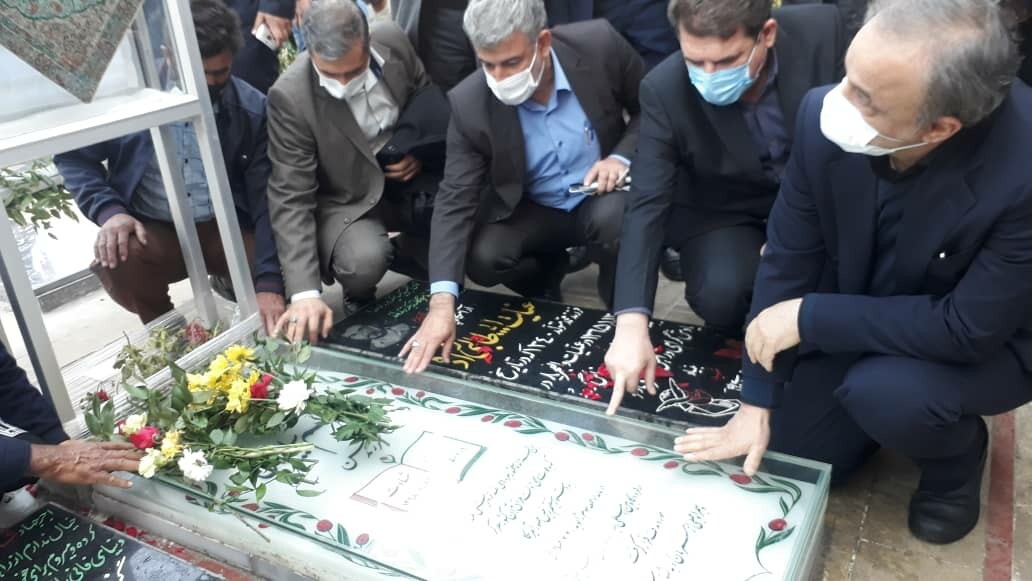 ادای احترام وزیر سمت به سردار دلها