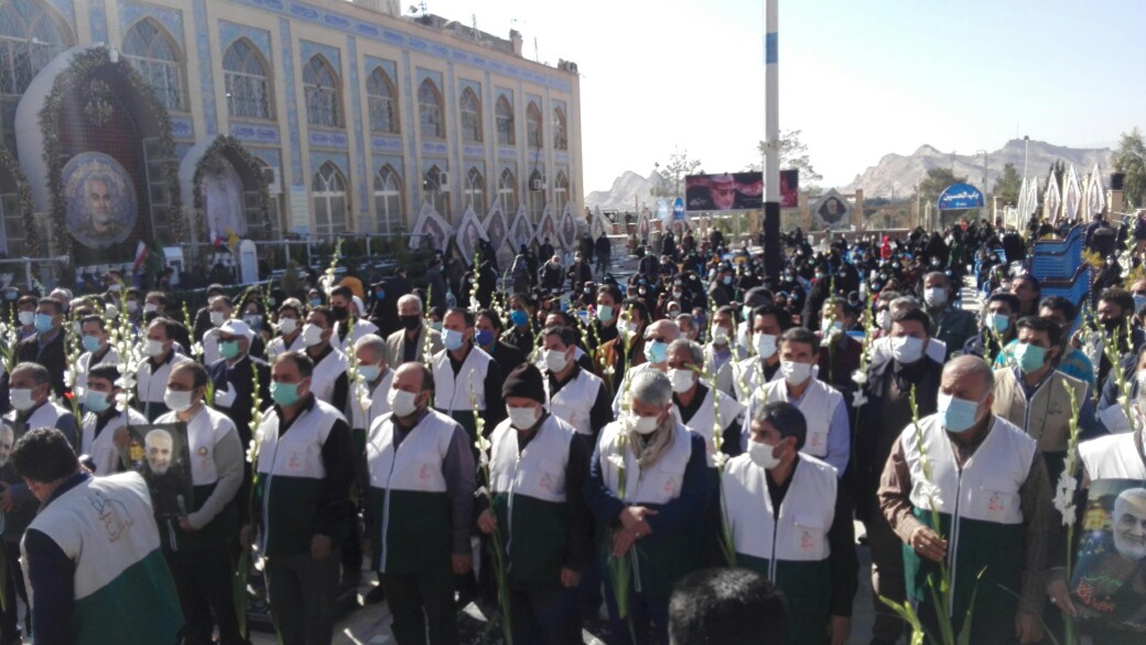 تجدید میثاق خادمیاران رضوی با سردار سلیمانی