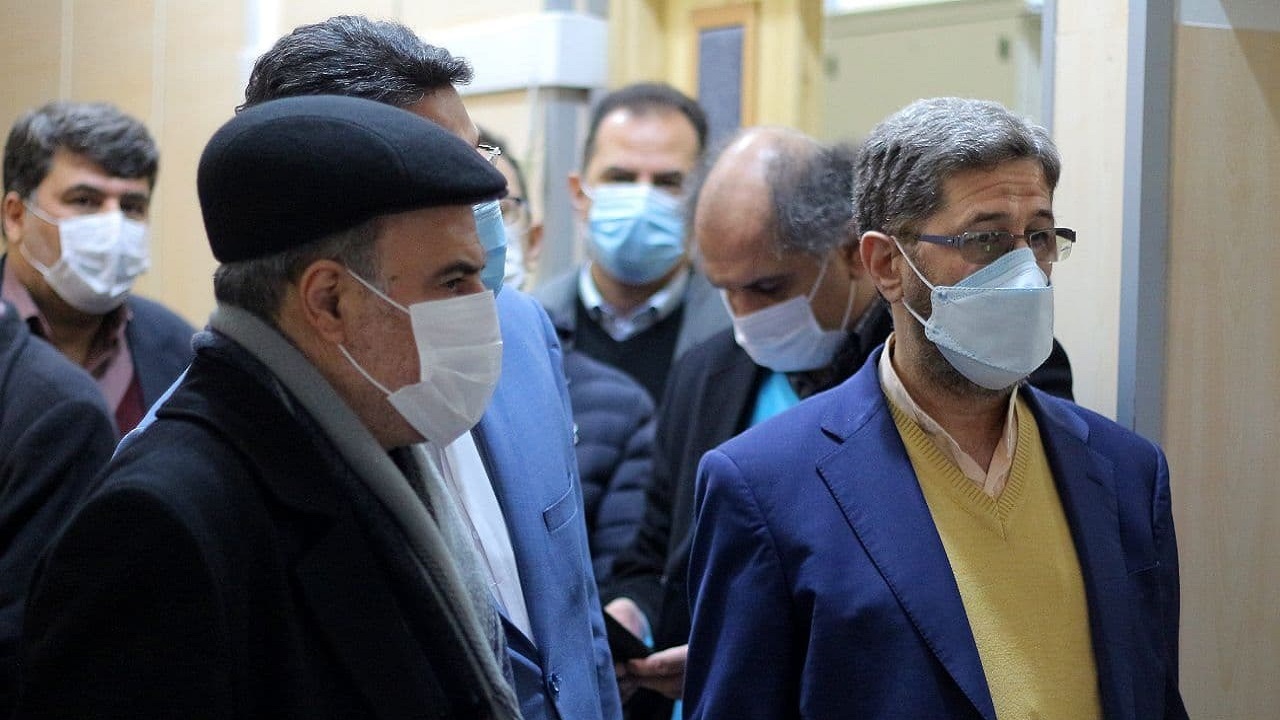 بازدید معاون سیمای رسانه ملی از پشت صحنه برنامه در انتهای الوند