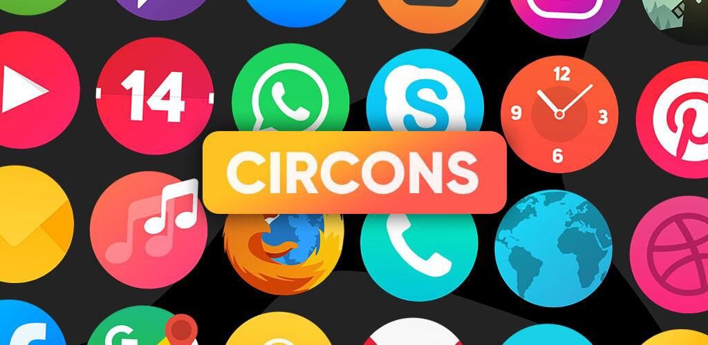 دانلود Circons Icon Pack – Colorful Circle Icons 5.8 – آیکون پک اندروید دانلود