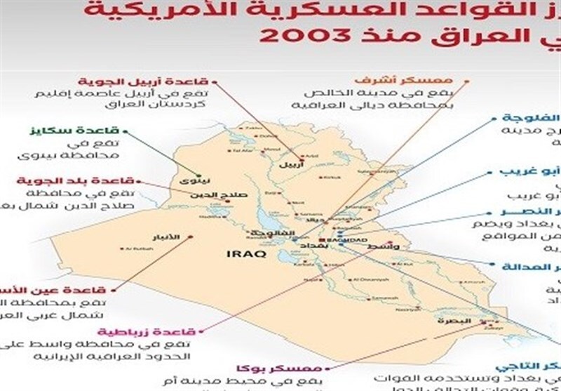 سرنوشت پایگاه&zwnj;های نظامی آمریکا در عراق پس از حمله ایران به عین الاسد