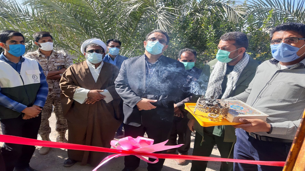 افتتاح چندین طرح عمرانی در ریگان + تصاویر