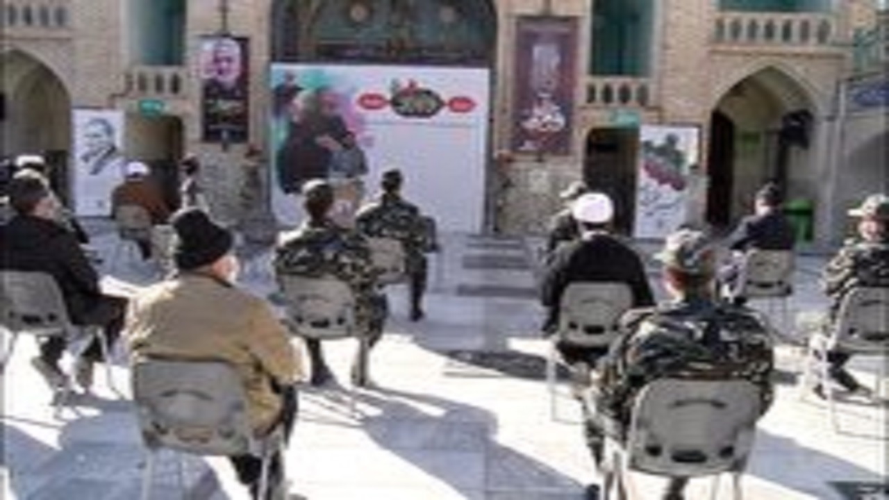 بزرگداشت شهیدان سردار سلیمانی و فخری نژاد در استان سمنان