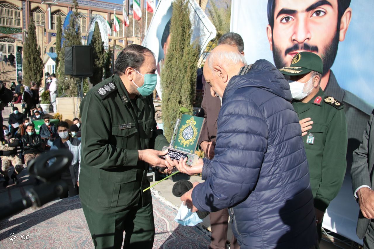 حضور کاروان اتومبیلرانان قزوینی بر سر مزار سردار دل&zwnj;ها
