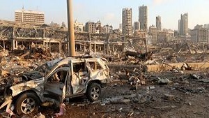 سوالات دبیرکل حزب الله لبنان درباره انفجار بندر بیروت + فیلم