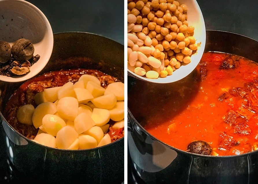 طرز تهیه و فوت و فن آبگوشت به و بادمجان قمی خوشمزه و لذیذ