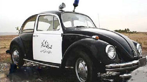 تاریخچه استفاده از اتومبیل در پلیس ایران