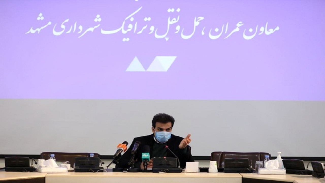 نصب بزرگترین دکل کشور در پروژه تقاطع آزادگان مشهد