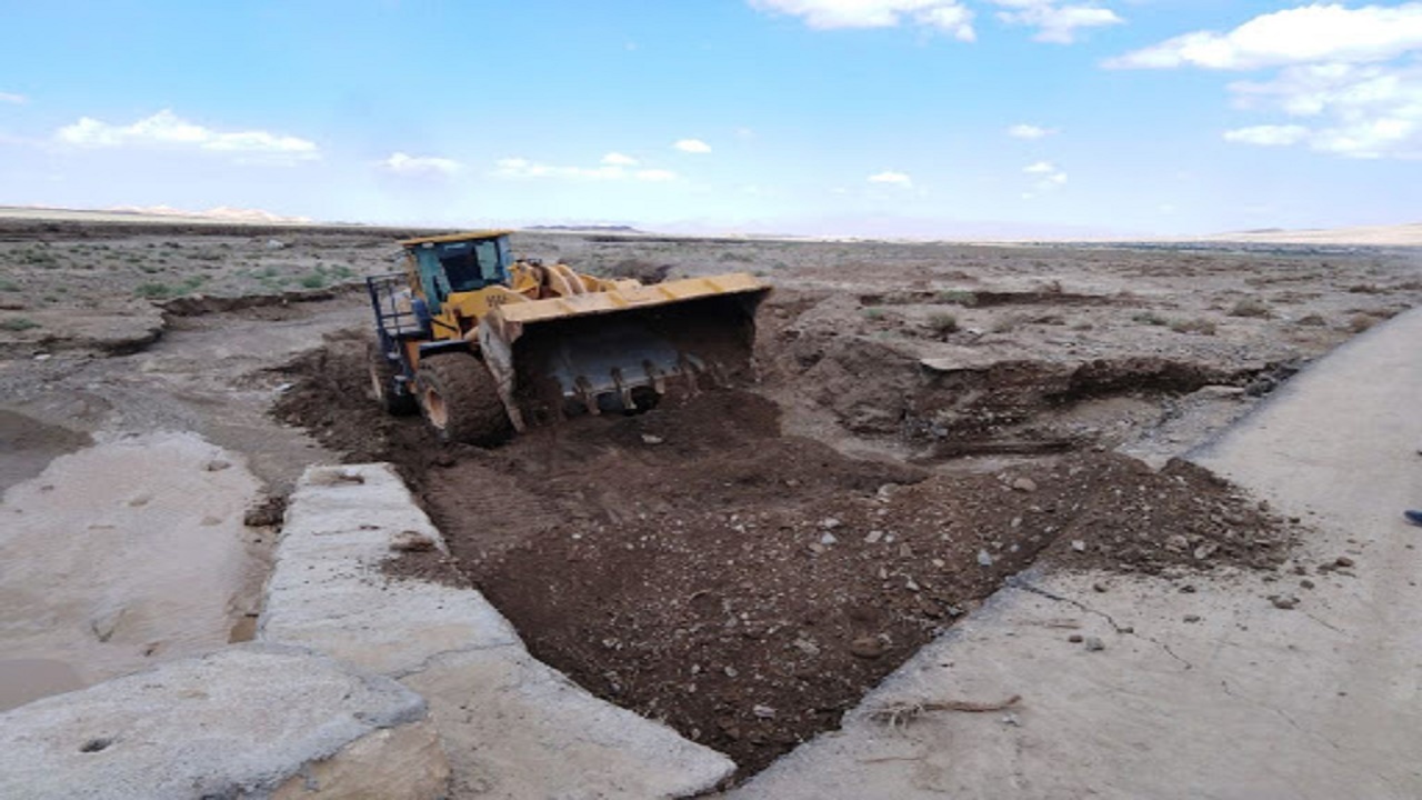 اصلاح محور کوهبنان به بهاباد