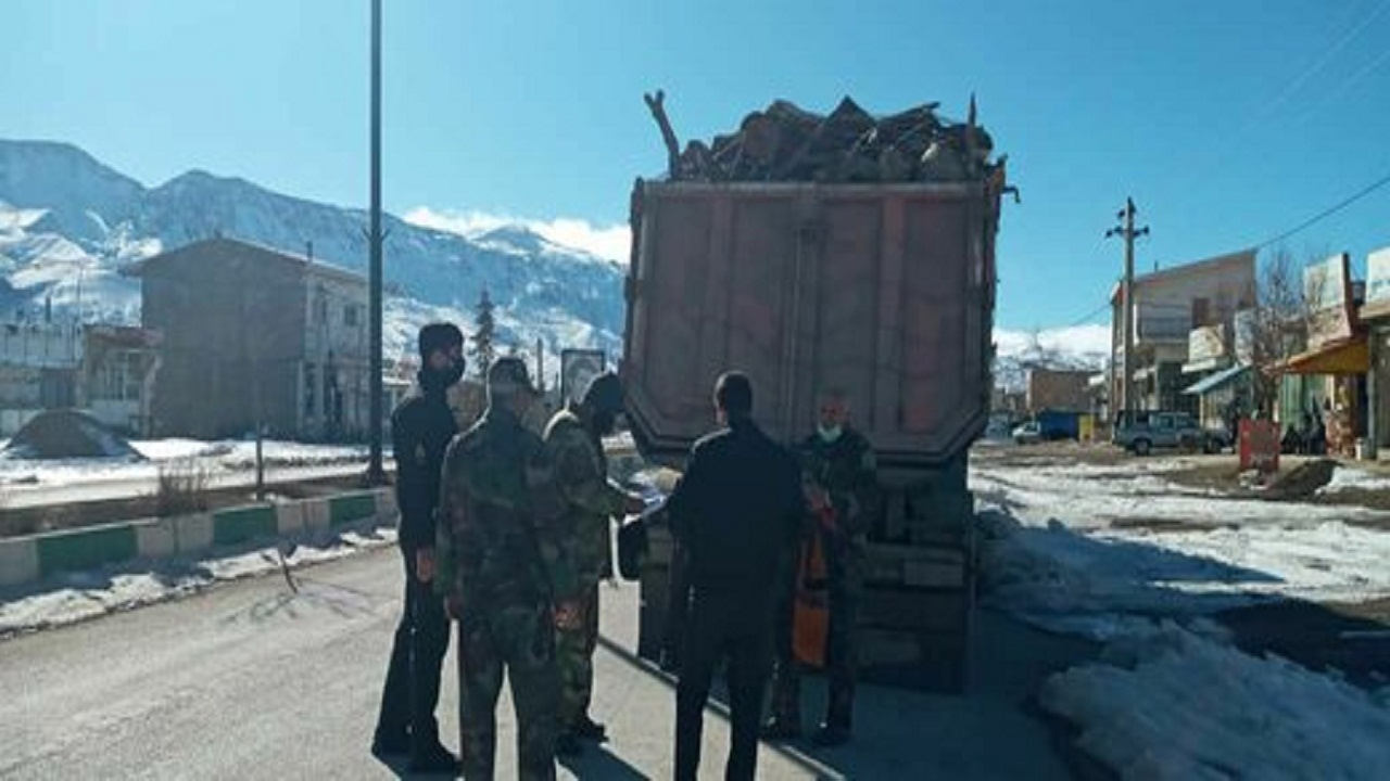 ایست و بازرسی یگان حفاظت منابع طبیعی مهدی شهر