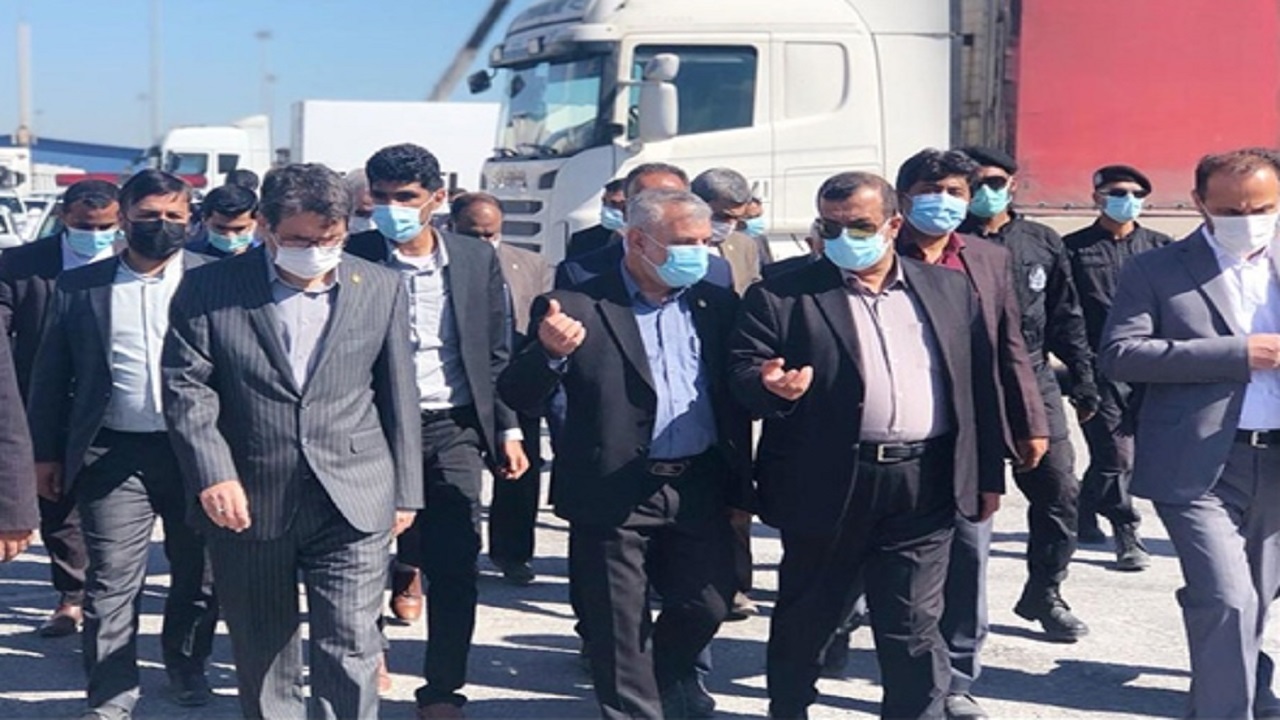 بازدید مدیرعامل سازمان بنادر و دریانوردی از بنادر غرب هرمزگان