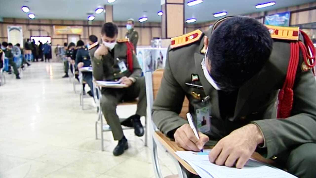 مهارت‌ دانشجویان دانشگاه افسری ارتش به چالش کشیده شد + فیلم