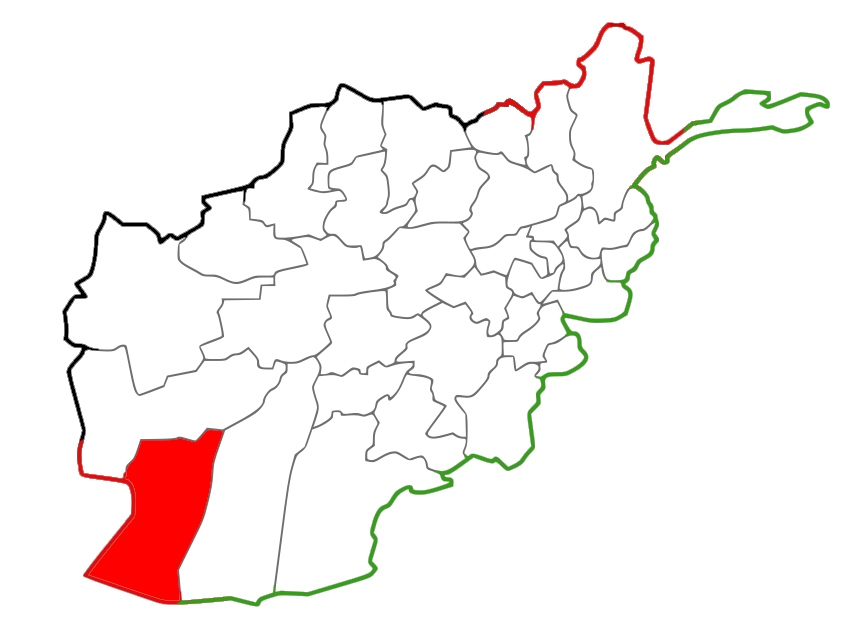 کشته شدن ۱۲ غیرنظامی در حمله هوایی به ولایت نیمروز