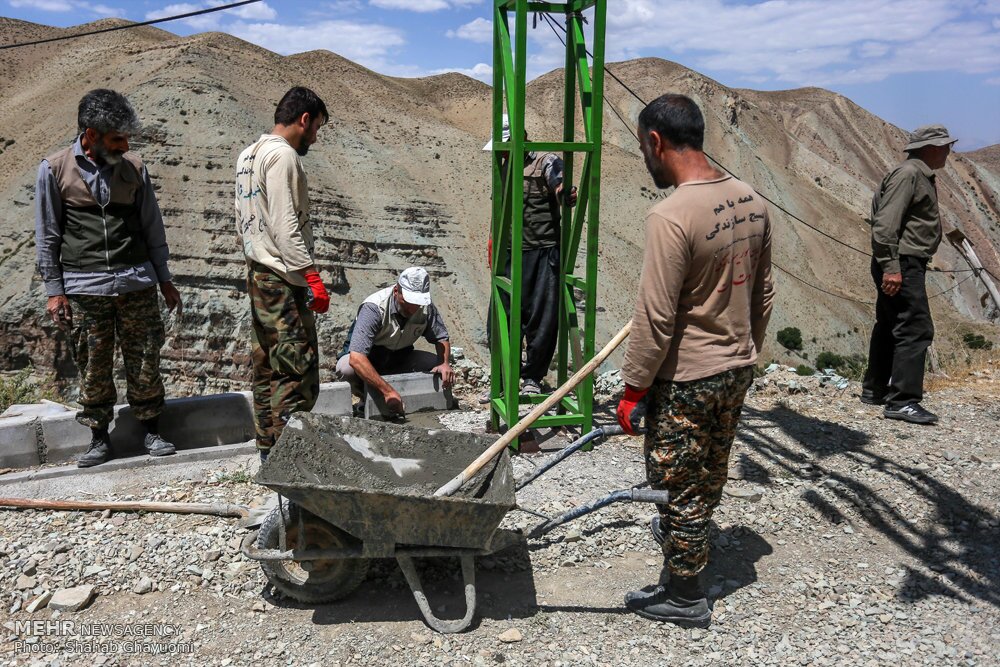 اردوی جهادی در مناطق کم برخوردار بیارجمند