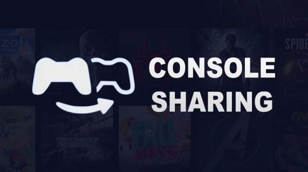 گزینه Console Sharing and Offline Play