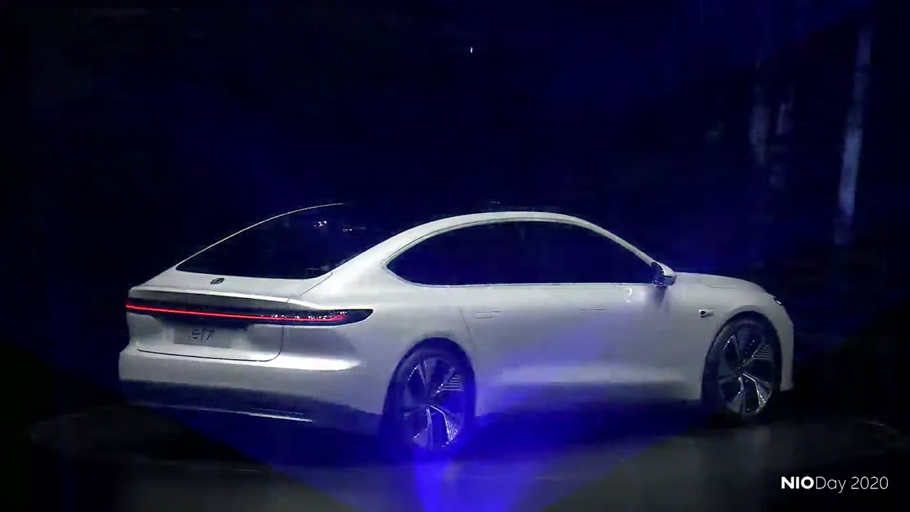 شرکت نیو از رقیب قدرتمند خودروی Model S رونمایی کرد