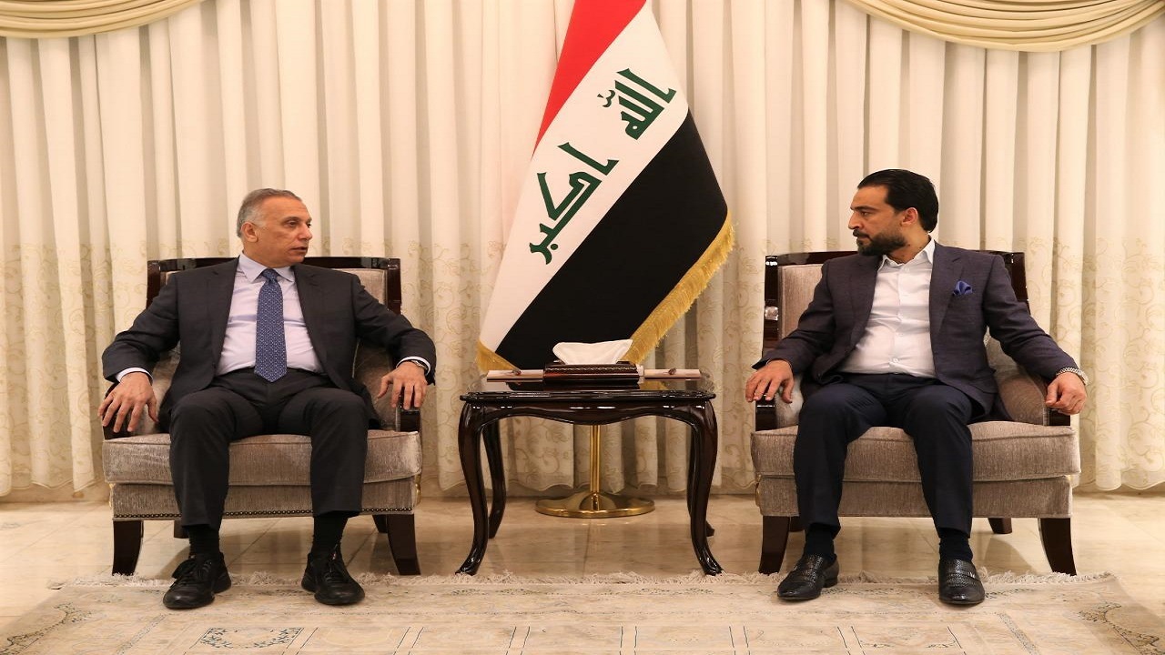 گفت‌وگوی نخست‌وزیر و رئیس پارلمان عراق درباره انتخابات زودهنگام
