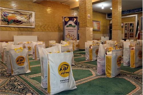 اهدای ۱۲۷ سبد کالا به مددجویان چهارمحال و بختیاری