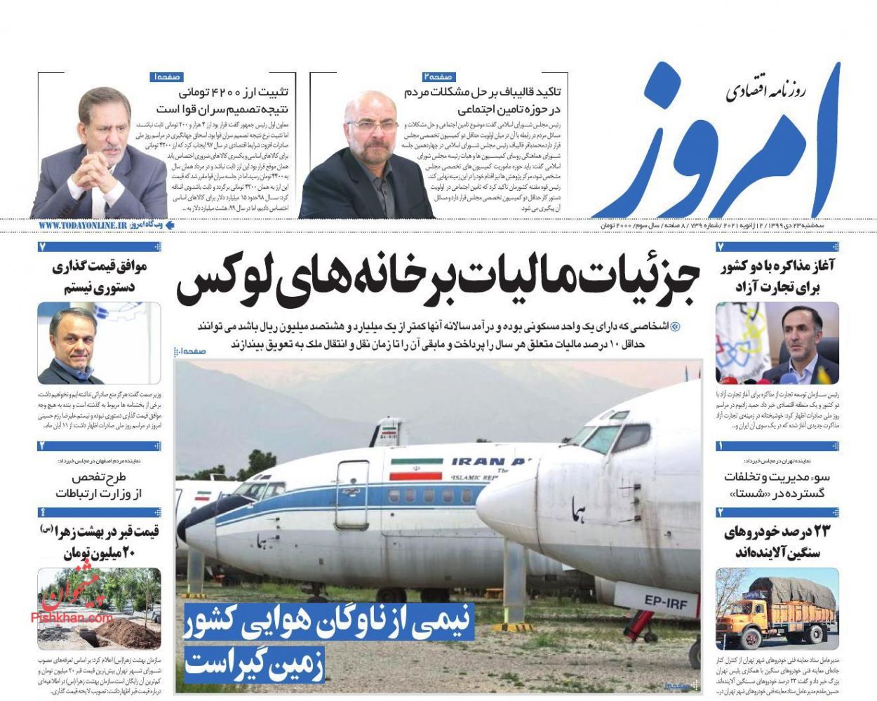 برندگان و بازندگان قیمت&zwnj;گذاری دستوری&zwnj;&zwnj;/ کوچ سرمایه به سمت بیت کوین/  جزئیات مالیات بر خانه&zwnj;های لوکس
