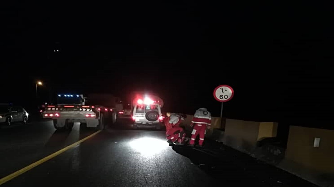 تصادف با تریلر جان عابر را گرفت
