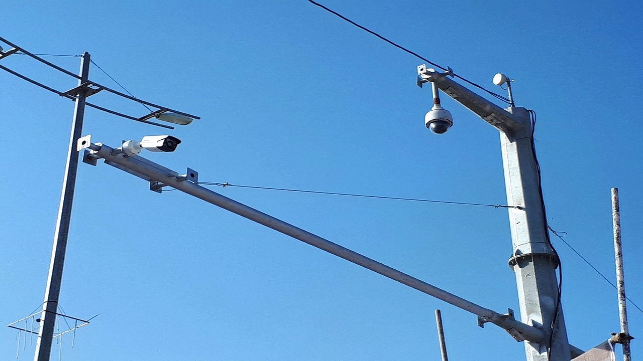 نصب ۶ دوربین نظارت تصویری در جیرفت