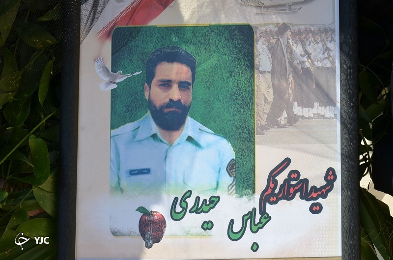 تشییع دو شهید نیروی انتظامی در شیراز
