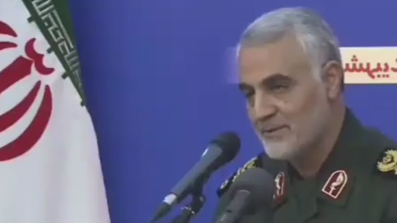 تعبیر متفاوت شهید حاج قاسم سلیمانی از زرنگی + فیلم