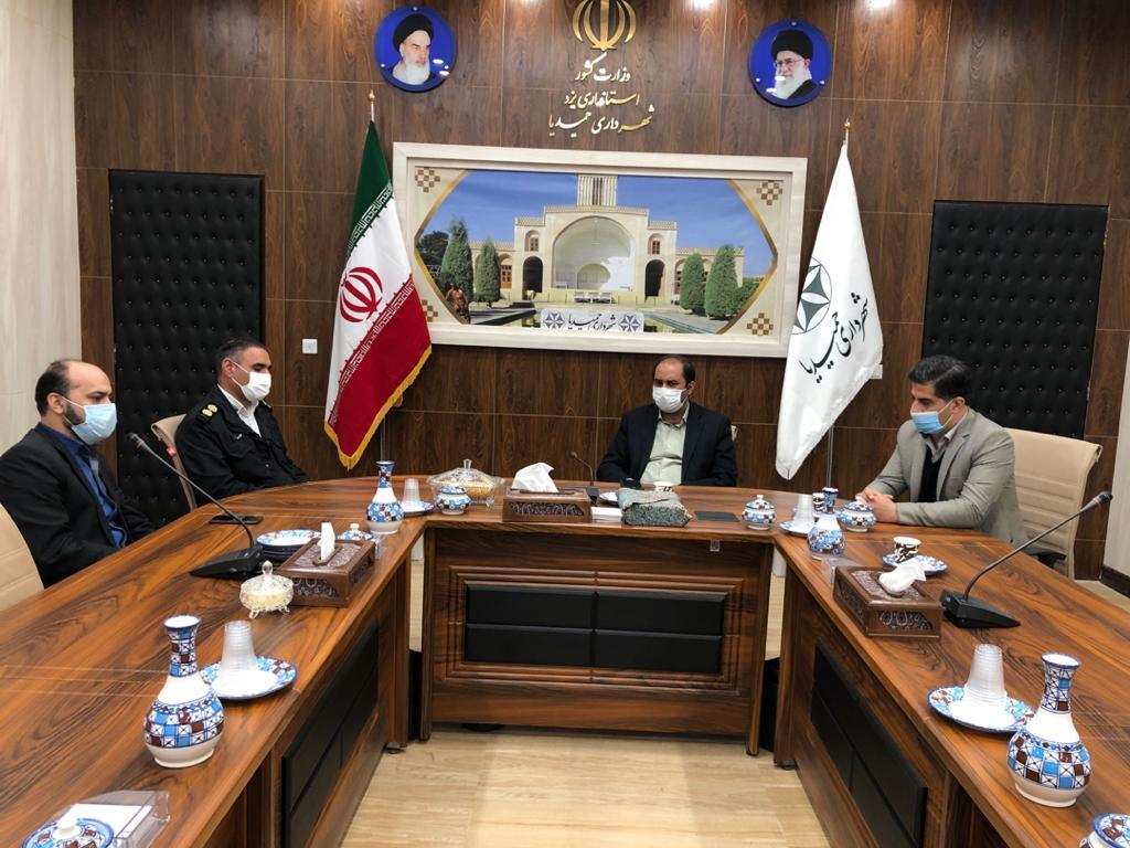 اصلاح هندسی و ساماندهی ترافیکی چهار راه های شهر حمیدیا