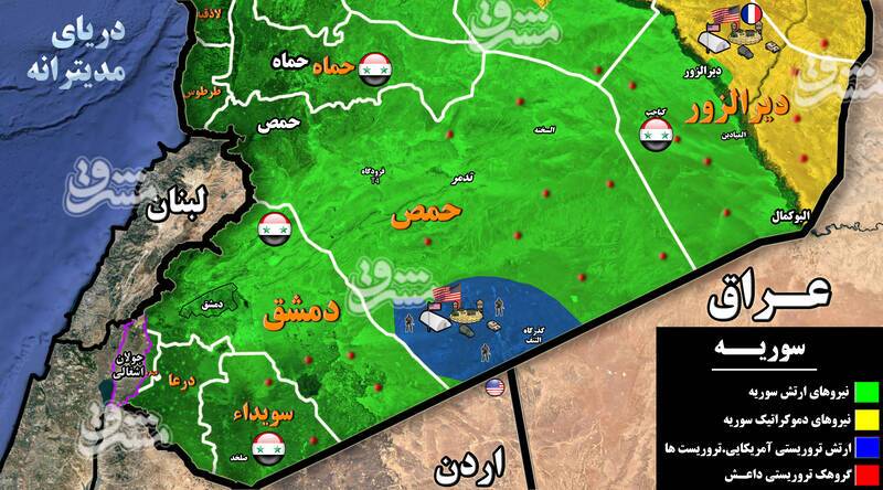 شارژ عناصر مخفی داعش با دلار&zwnj;ها و تسلیحات آمریکایی برای قطع جاده راهبردی &laquo;تهران - مدیترانه&raquo;